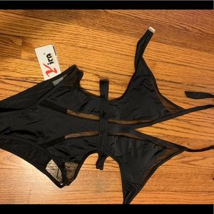 One piece bathing suit